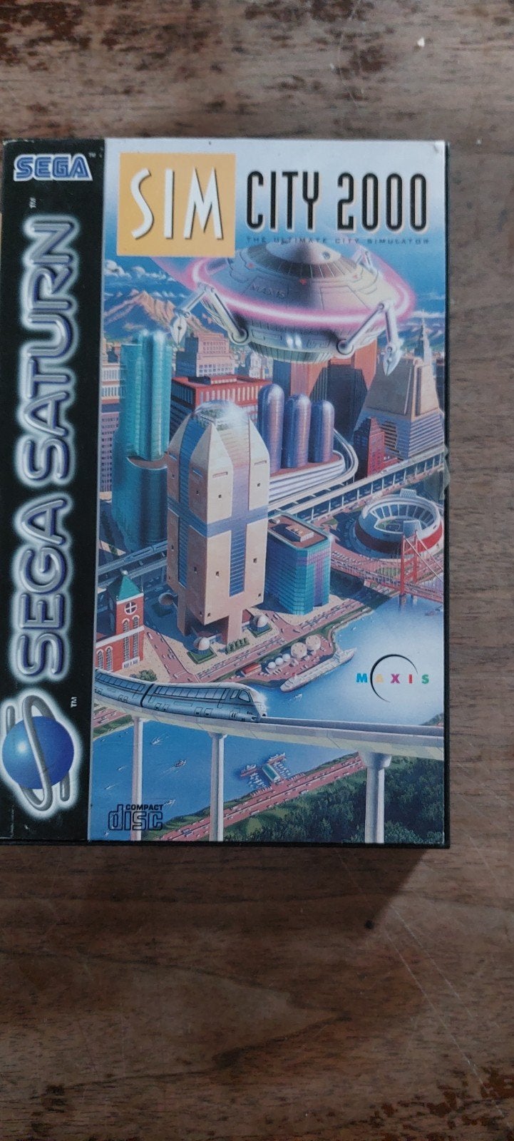 Sega Saturn Sim City 2000, Games en Spelcomputers, Ophalen of Verzenden