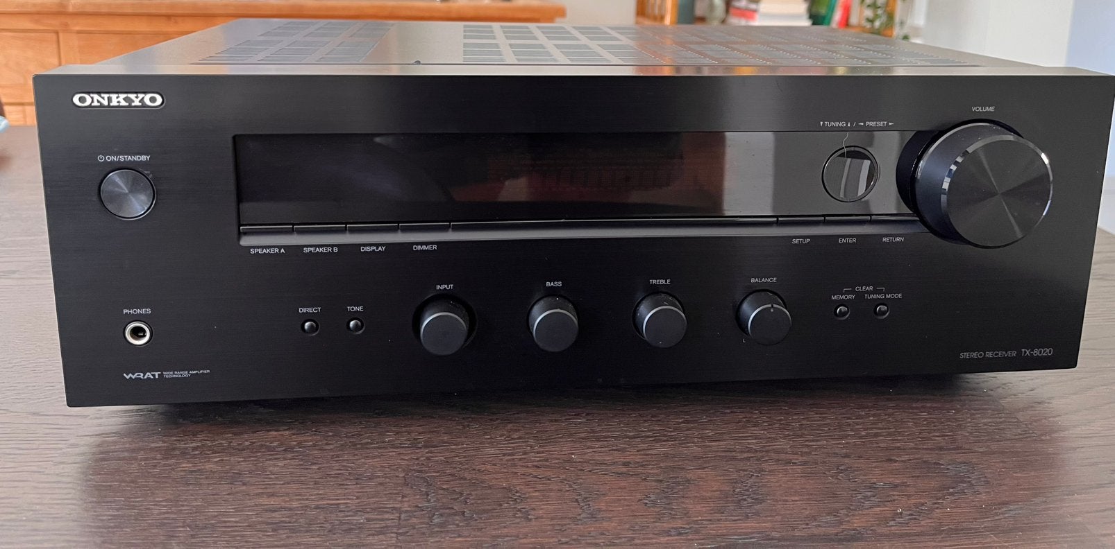 Onkyo TX-8020 zwart, Audio, Tv en Foto, Versterkers en Ontvangers, Ophalen, Gebruikt, Onkyo