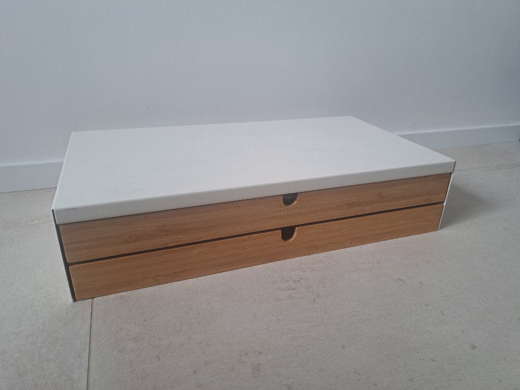 monitorverhoger IKEA ELLOVEN (4 stuks), Computers en Software, Ophalen, Zo goed als nieuw, Ikea