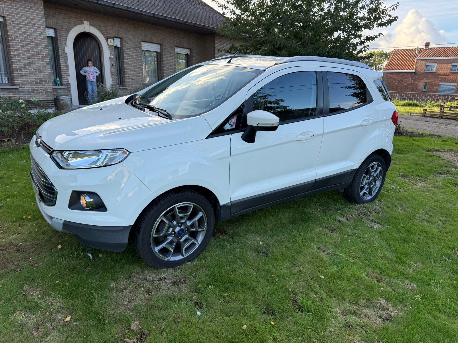 Ford ecosport, Auto's, Voorwielaandrijving, Escort, Leder en Stof, Wit