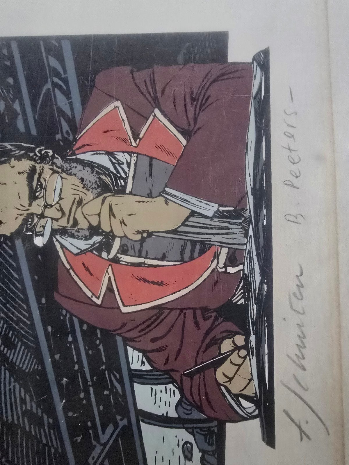 Striptekening, Antiek en Kunst, Ophalen