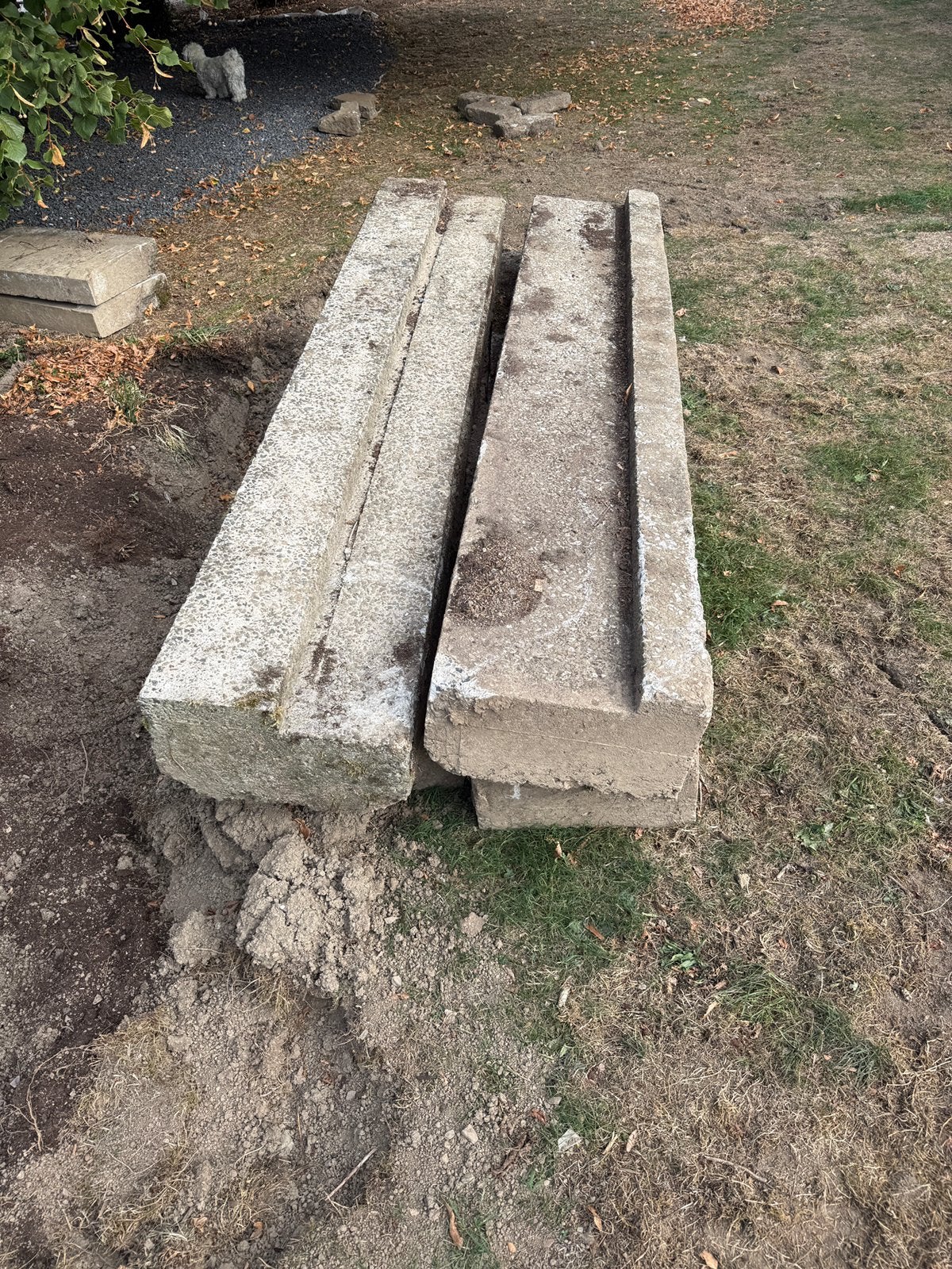 Langsliggers beton, Ophalen, Gebruikt, Beton, Overige typen