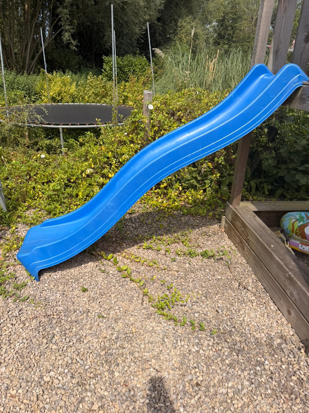 Schuifaf glijbaan, Kinderen en Baby's, Speelgoed | Buiten | Speeltoestellen, Ophalen, Zo goed als nieuw, Glijbaan