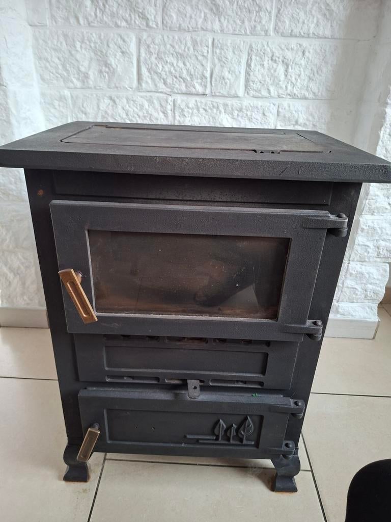 Poêle bois charbon, Maison & Meubles, Enlèvement, Bois