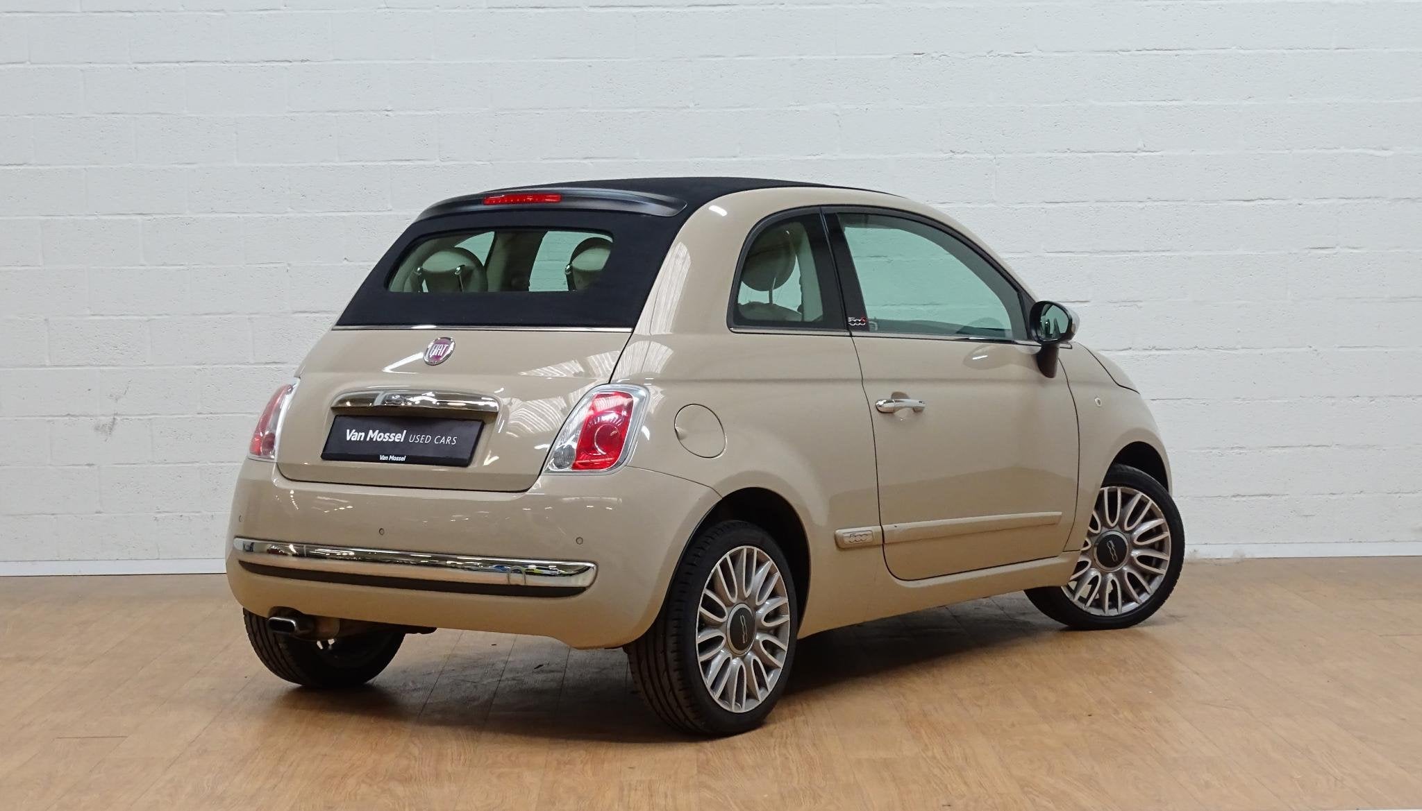 Fiat 500C 1.2 8v 51kW Lounge, Auto's, Voorwielaandrijving, Stof, Gebruikt, 4 cilinders