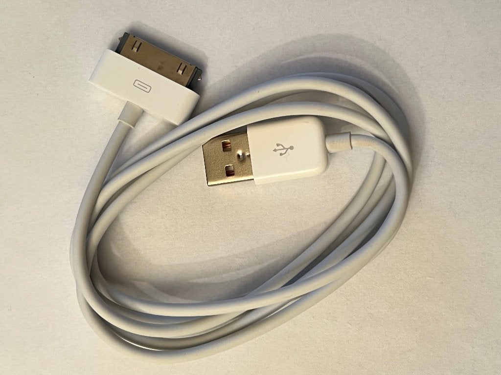Apple 30 pins naar USB kabel, Télécoms, Neuf, Apple, Apple, Câble de charge