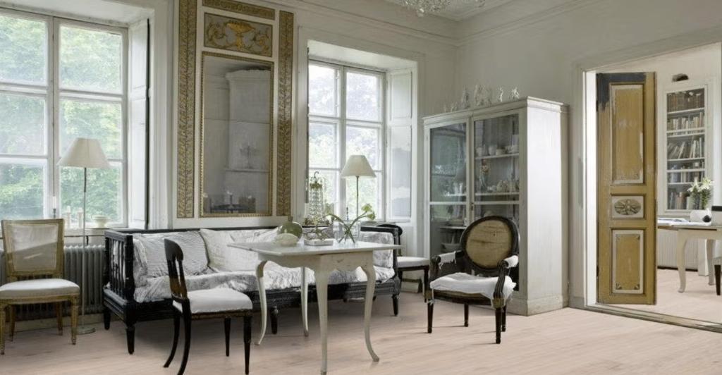 NEUF ; PARQUET EN CHÊNE, MULTISOL HUILÉ BLANC, Enlèvement