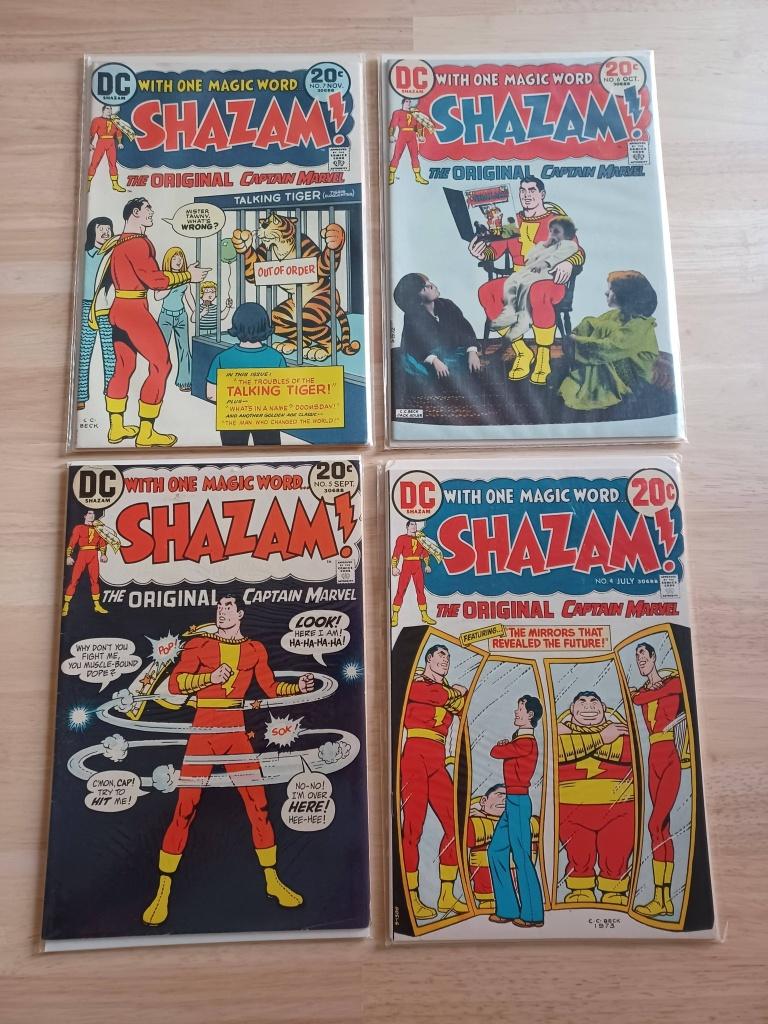 Shazam 1973/1974 (12 comics), Livres, BD | Comics, Comme neuf, Plusieurs comics, Amérique, Enlèvement ou Envoi