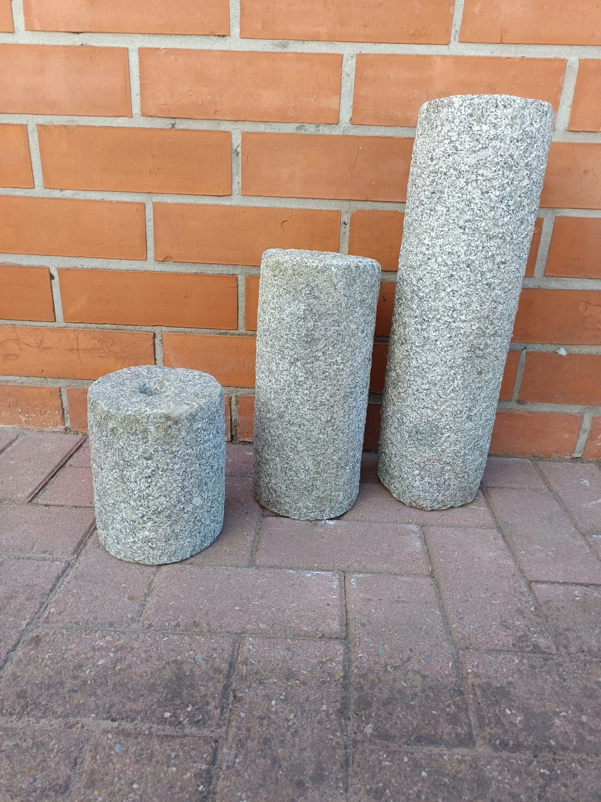 3 x borrelsteen - graniet, Tuin en Terras, Ophalen