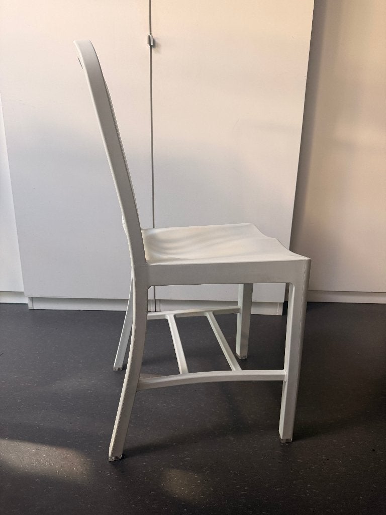 Emeco 111 Navy stoelstoelen — Coca-Cola — gerecycled PET, Ophalen, Overige materialen, Gebruikt, Wit