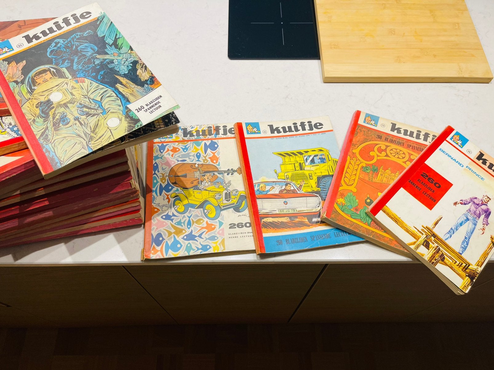 Super magazine vintage Tintin pour les jeunes, Plusieurs BD, Enlèvement ou Envoi, Utilisé