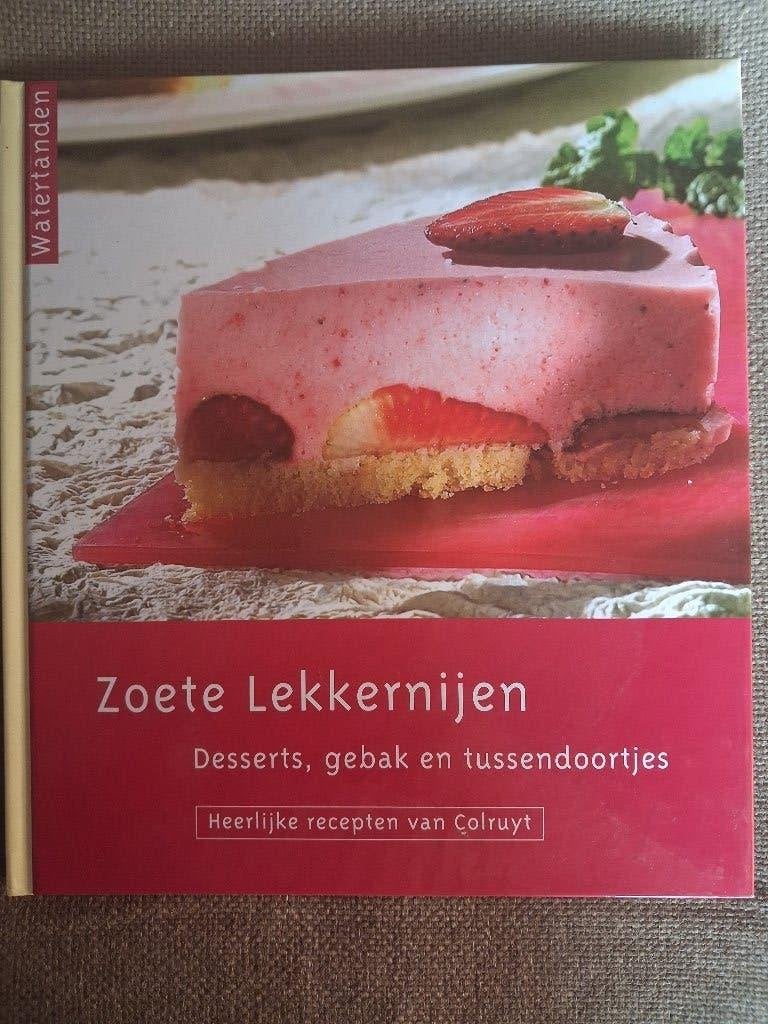 WATERTANDEN - ZOETE LEKKERNIJEN - COLRUYT, Boeken, Ophalen of Verzenden, Taart, Gebak en Desserts