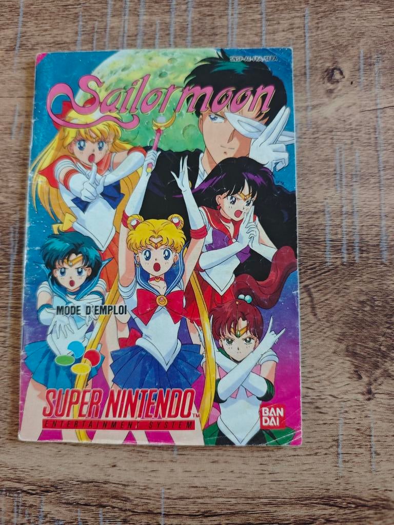 Notice sailorMoon Super Nintendo, Enlèvement ou Envoi