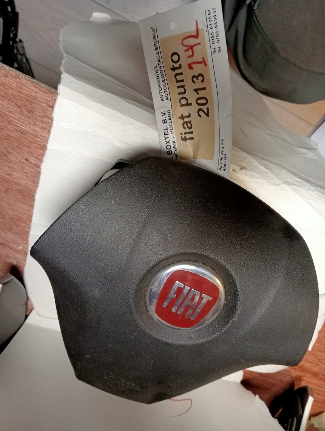 AIRBAG STUUR Fiat Grande Punto (199) (07355162010), -, Utilisé, Fiat, -