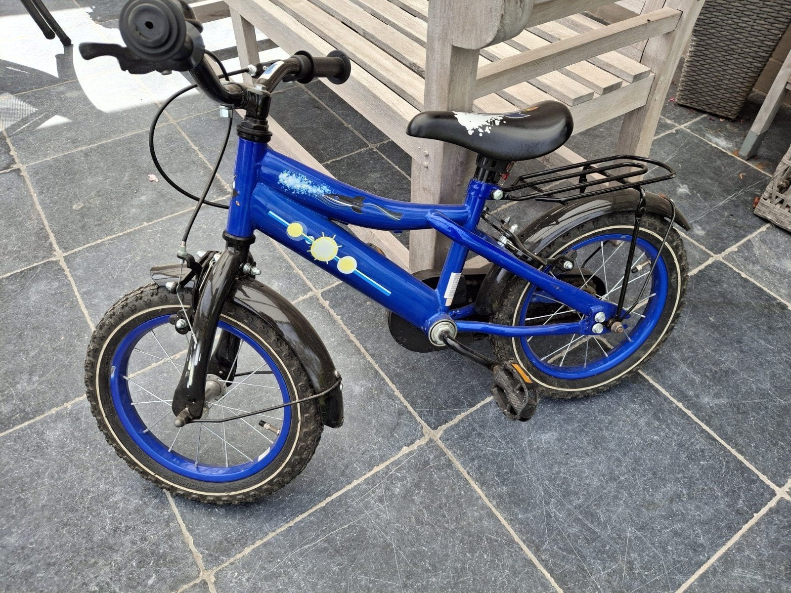 Kinderfiets 14 inch, Enlèvement