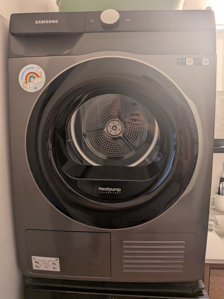 Droogkast Samsung DV80T6220LX/S2, Electroménager, Sèche-linge, Classe énergétique A ou plus économe, 85 à 90 cm, Comme neuf, Enlèvement
