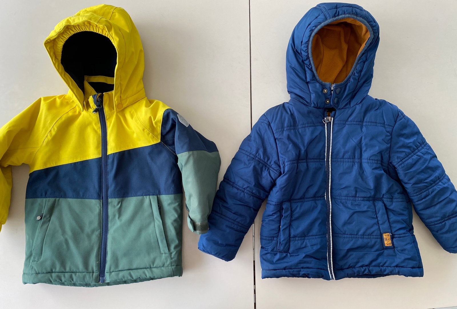 🍄 Ski jas ( color kids ) 2 j / blauwe winterjas 4 j, Kinderen en Baby's, Ophalen of Verzenden, Gebruikt