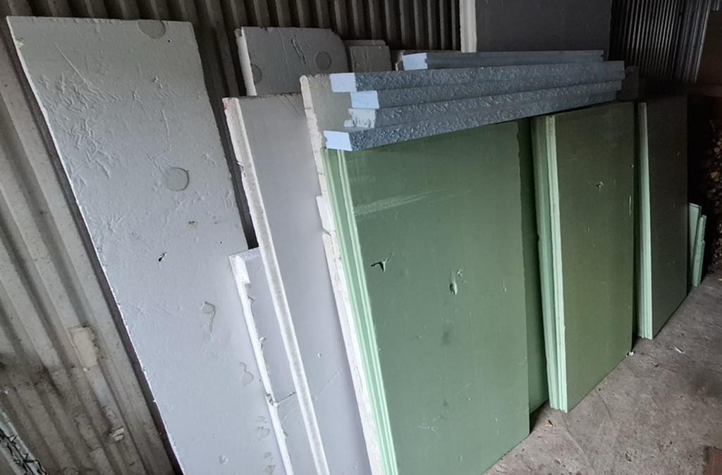 Isolatiemateriaal, Ophalen, Gebruikt