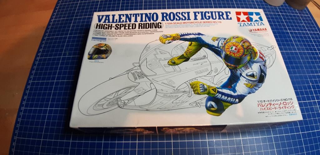 tamiya valentino rossi 1/12, Hobby en Vrije tijd, Ophalen, Nieuw, Tamiya, Groter dan 1:32