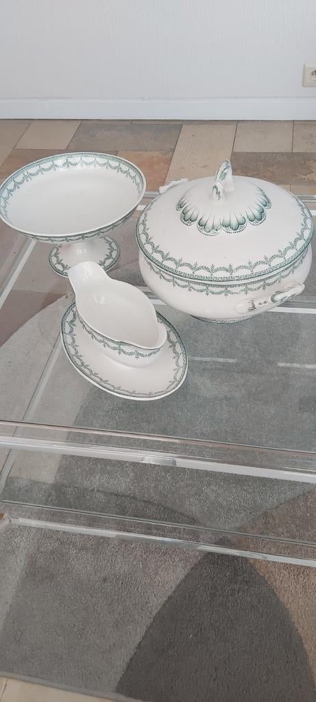 Set van 3 serviesstukken van Boch Ney., Huis en Inrichting, Woonaccessoires | Etagères, Ophalen
