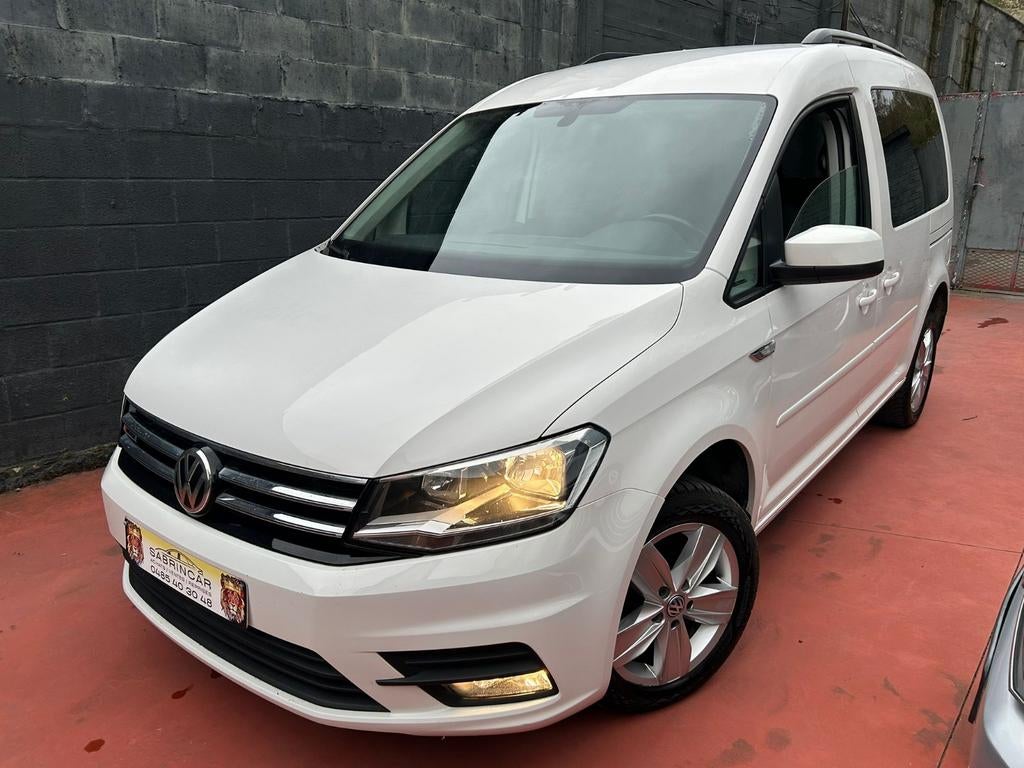 VW caddy 2017 automatic 168000 km 4 motion, Auto's, Automaat, Leder, Bedrijf, Te koop