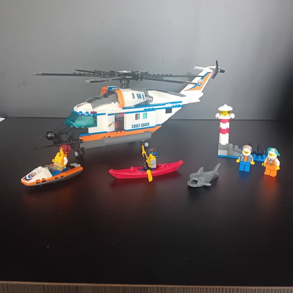 Kit hélicoptère Lego, City, Lego, Ensemble complet, Enlèvement