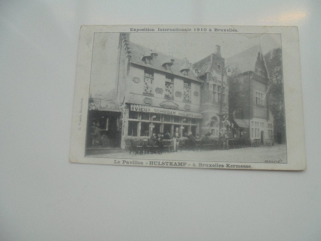 brussel expo 1910-le pavillion hulstkamp, Verzenden, Voor 1920, Gelopen, Brussel (Gewest)