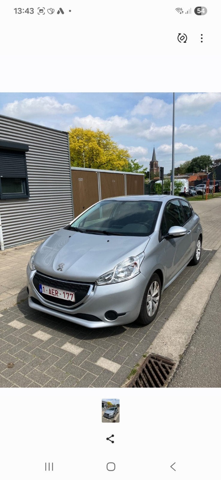 Peugeot 208 1.2 benzine, Auto's, Peugeot, Particulier, Te koop, Benzine