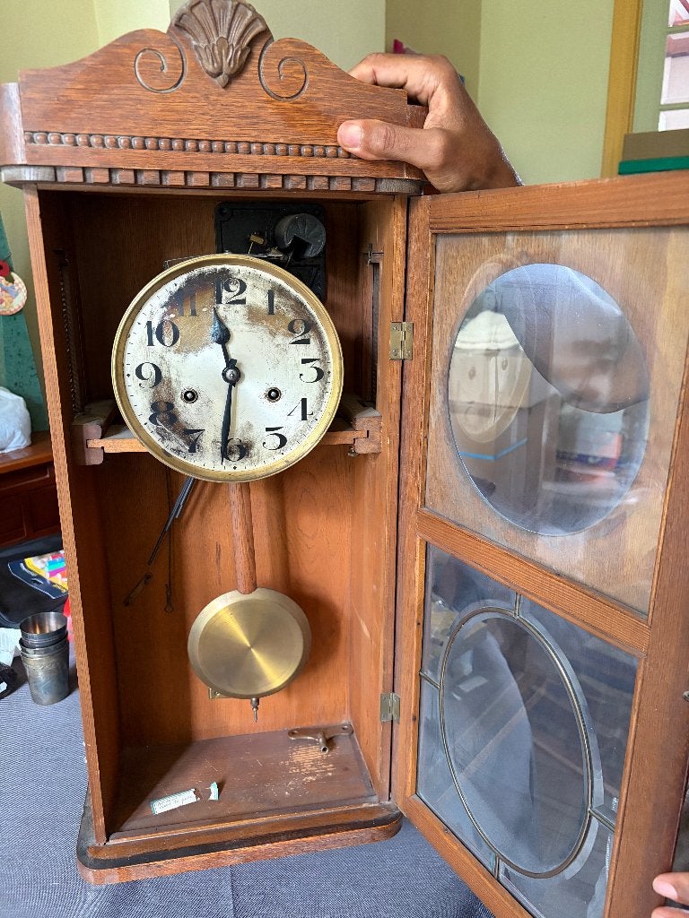 Horloge ancienne, Antiek en Kunst, Ophalen