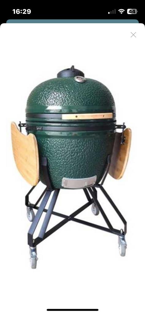Kamado 27 inch houtskoolbarbecue, Tuin en Terras, Ophalen, Nieuw, Met accessoires