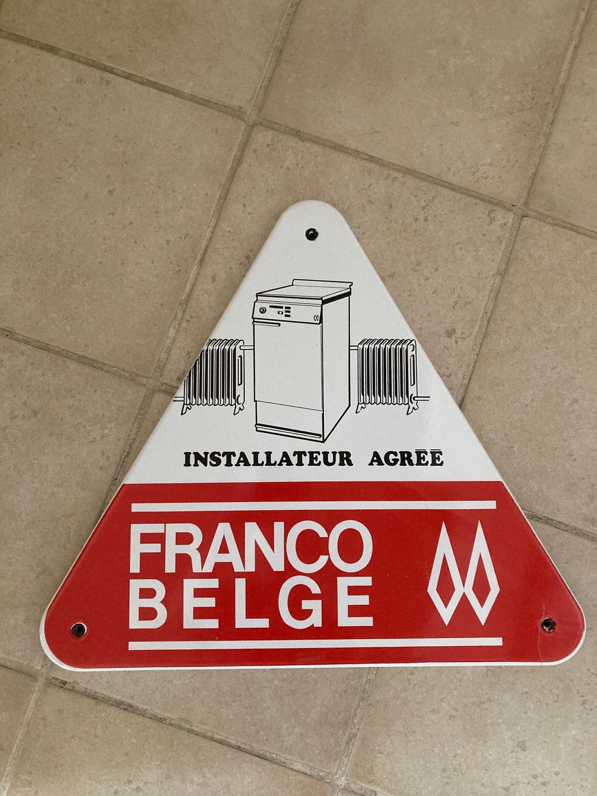 Émail Franco Belge XL, Enlèvement ou Envoi, Comme neuf