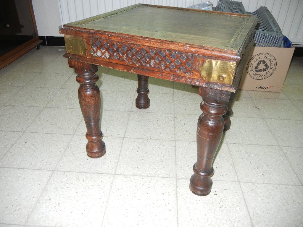 salon tafel, Teck, Moins de 50 cm, Enlèvement, Moins de 50 cm