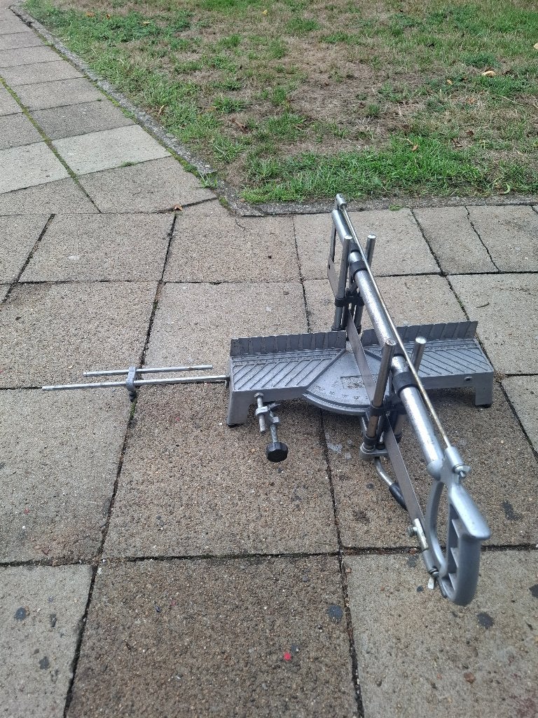 Afkortzaag, Doe-het-zelf en Bouw, Gereedschap | Handgereedschap, Ophalen, Gebruikt, Zaag
