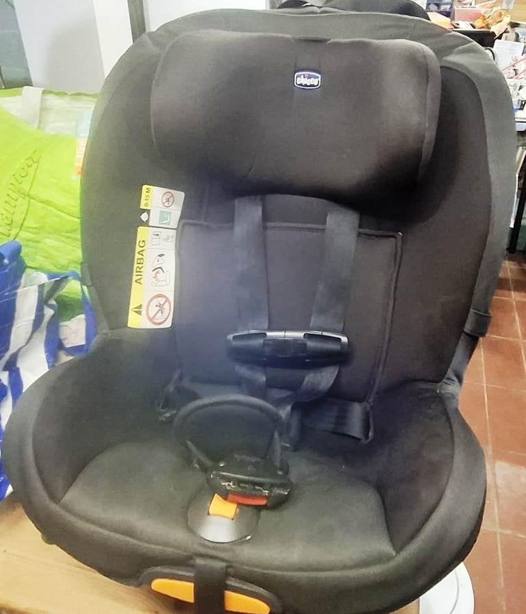 SIEGE ENFANT CHICCO-Tournant/inclinable/Isofix / 0à15mois, Ophalen, 0 t/m 18 kg, Zo goed als nieuw, Chicco