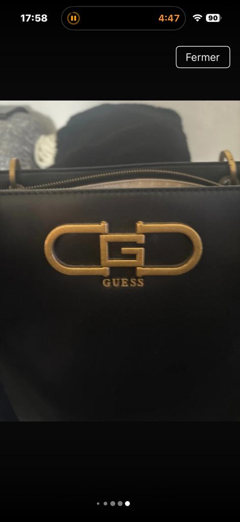 Sac fourre tout Guess Neuf, Enlèvement ou Envoi, Comme neuf, Noir, Sac à main