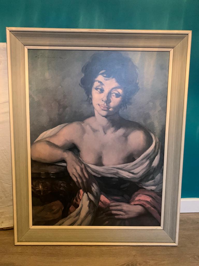 Portret vrouw, Enlèvement