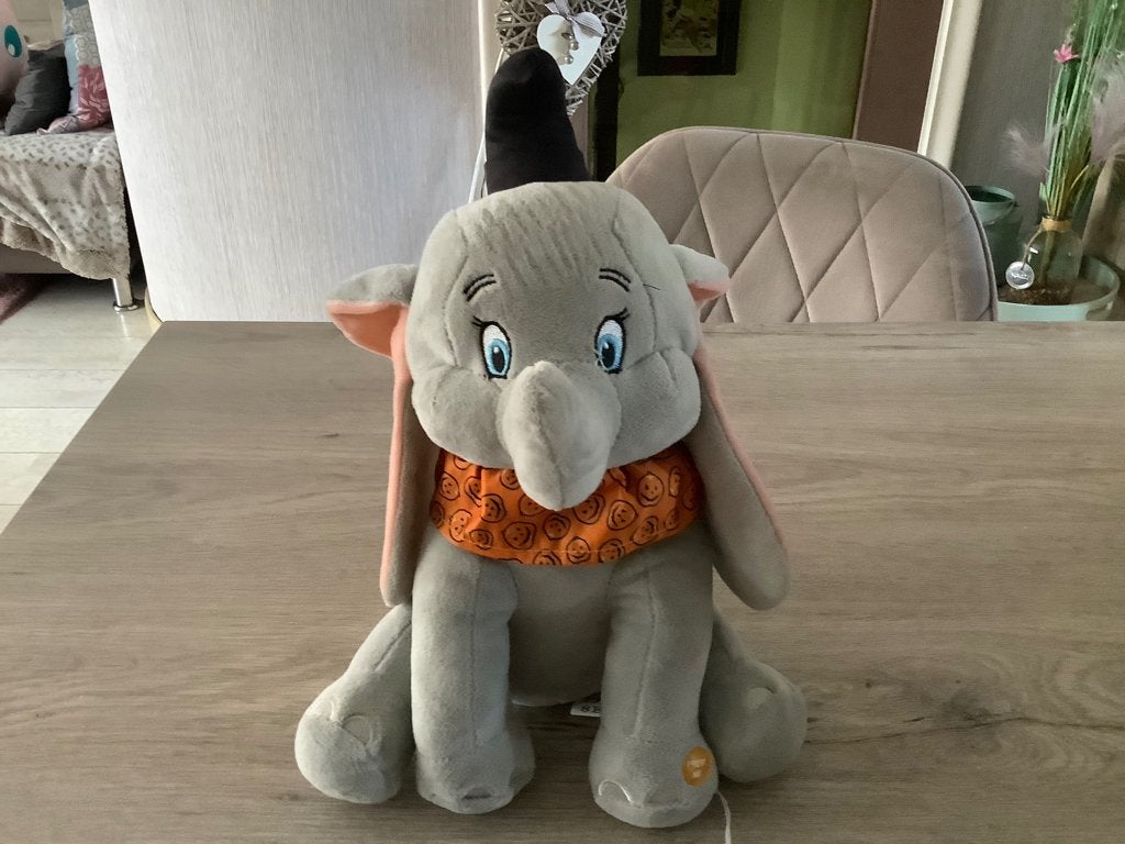 Personnage en peluche Disney Dumbo Halloween (Nouveau), Disney, Avec son, Comme neuf, Multicolore