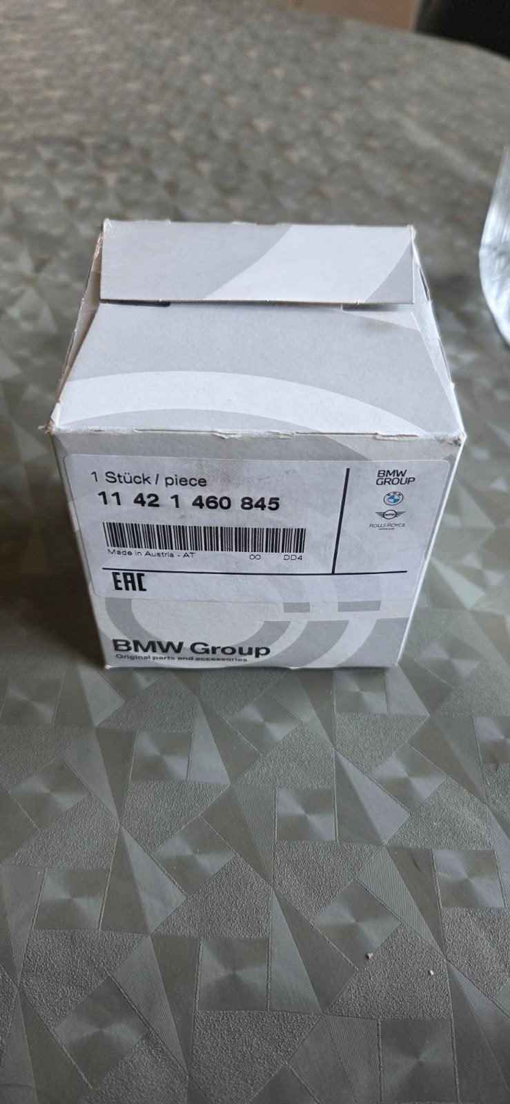 Originele oliefilter BMW, Ophalen, Nieuw