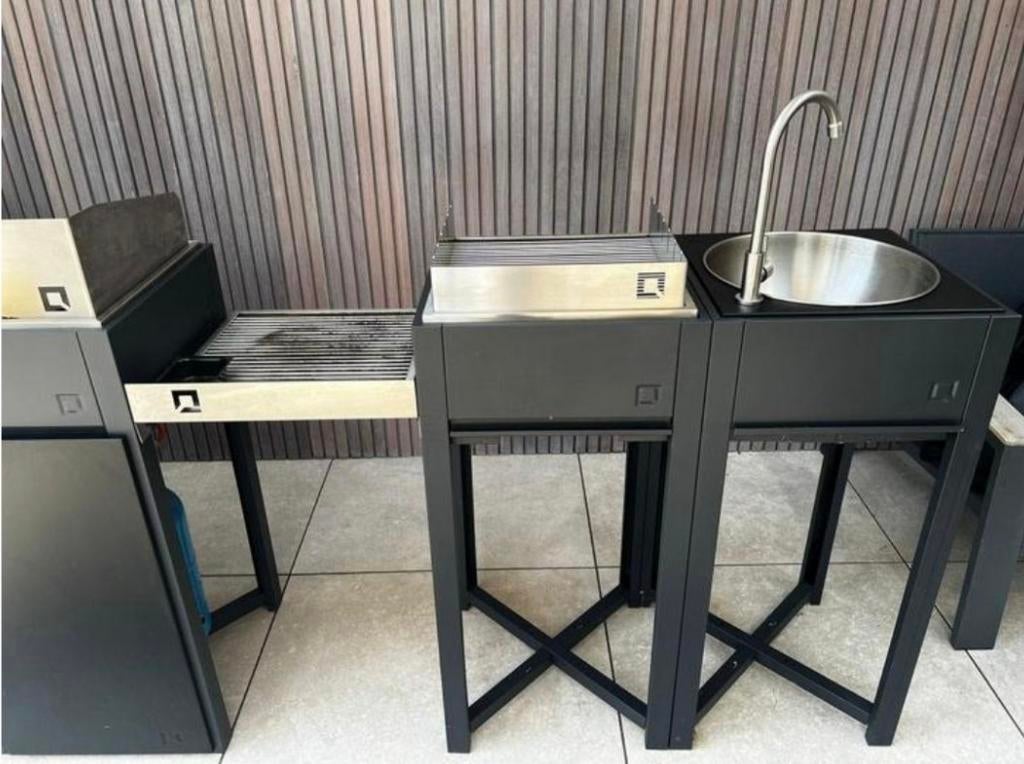 Cuisine modulaire One Q., Jardin & Terrasse, Enlèvement, Gaz, Encastré