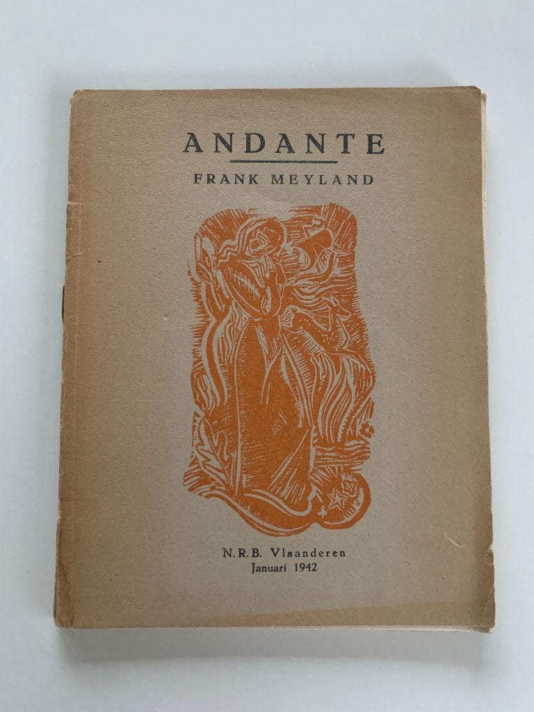 Andante, Frank Meyland, gesigneerd, Boeken, Ophalen of Verzenden, Gelezen