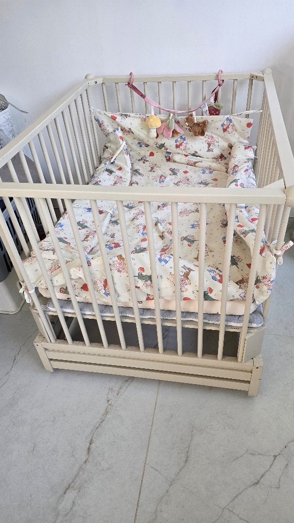 Parc bébé, Enfants & Bébés, Parcs, Utilisé, Carré, Réglable en hauteur, Tapis de parc, Roulettes, Enlèvement