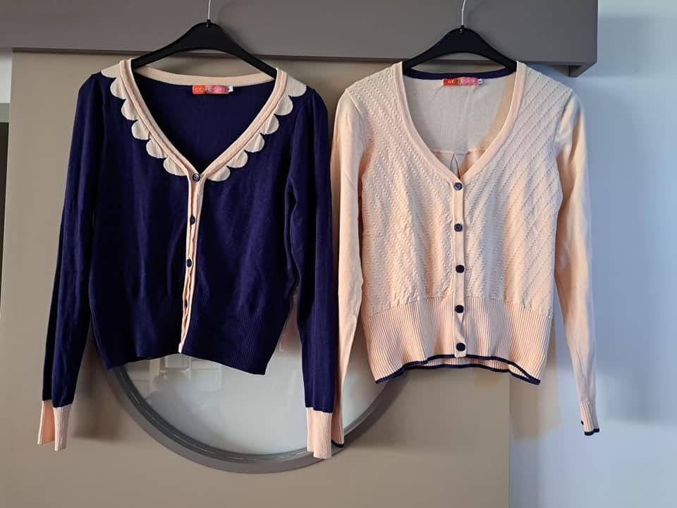 Zoë Loveborn, cardigan, retro XL, 2x zgan (=L), Kleding | Dames, Truien en Vesten, Zo goed als nieuw, Maat 42/44 (L), Ophalen of Verzenden