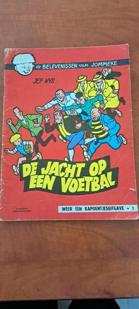 bande dessinée numéro 2, Une BD, Enlèvement, Utilisé, Jef Nijs
