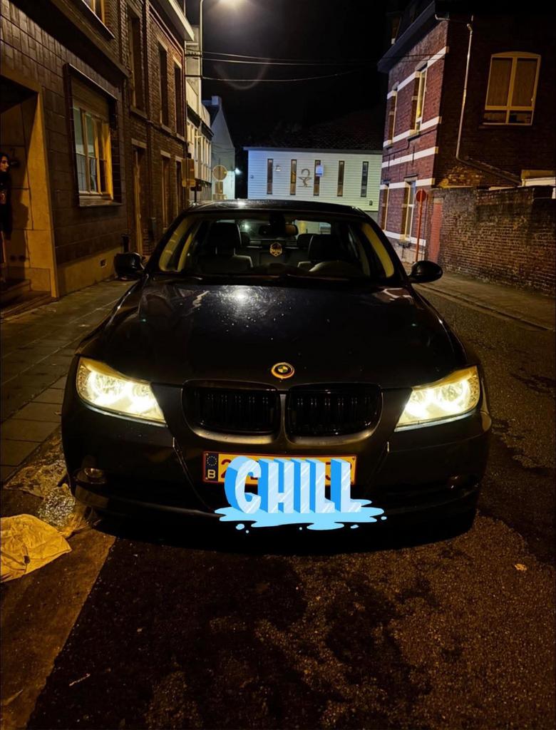 BMW 318D, Autos, BMW, Entreprise, Bleu, Bleu, Enlèvement