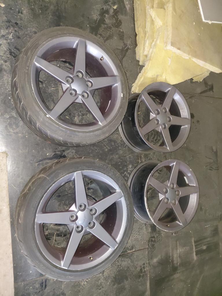 Corvette C6 velgen 18 en 19 inch, zonder banden, Autos : Pièces & Accessoires, Pneus & Jantes, Enlèvement, 18 pouces, Jante(s)