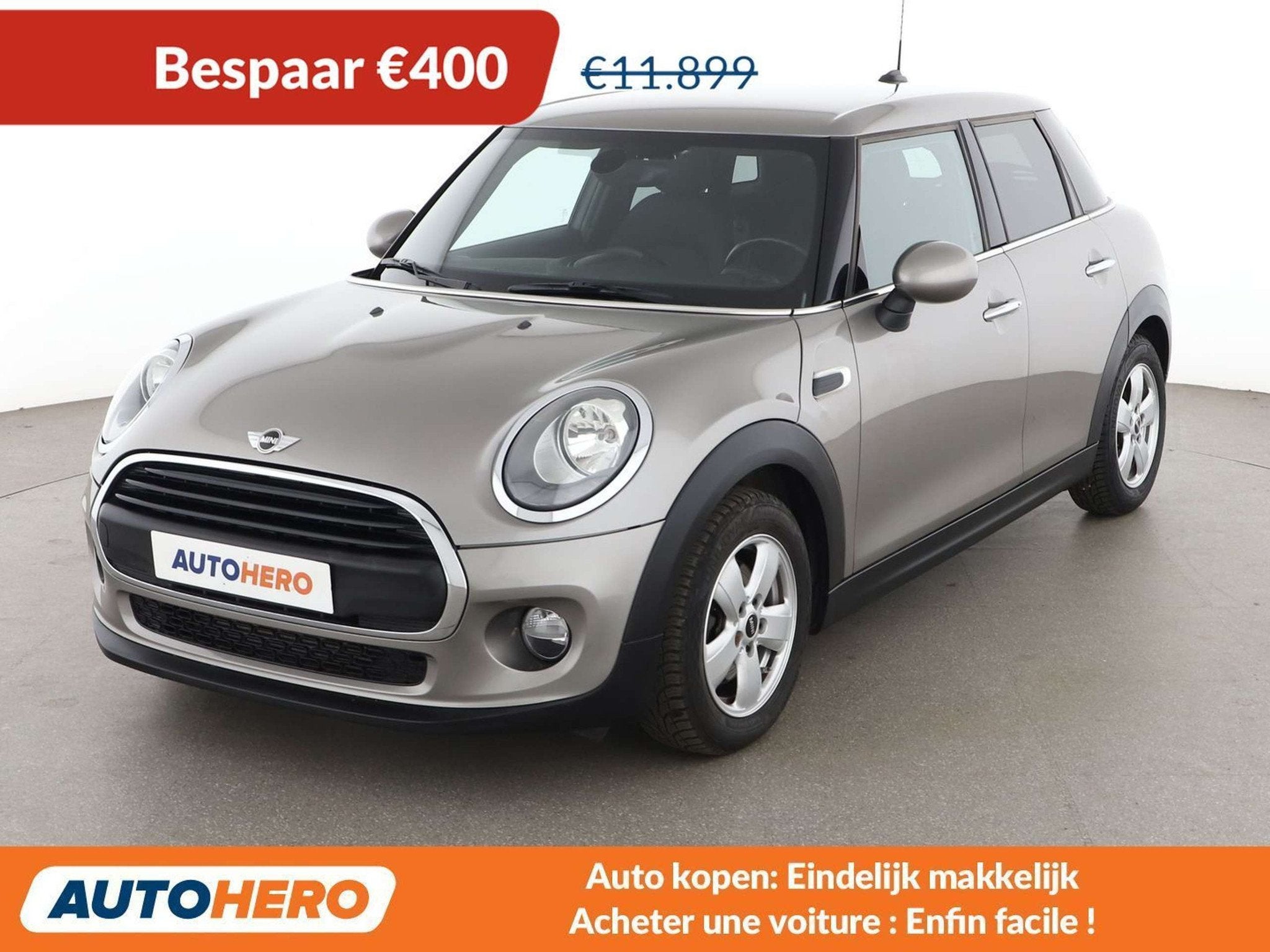 MINI One One (année de construction 2017), Autos, Achat, 1225 kg, https://public.car-pass.be/vhr/c28edf48-414c-4984-86a9-84c2daf493bc