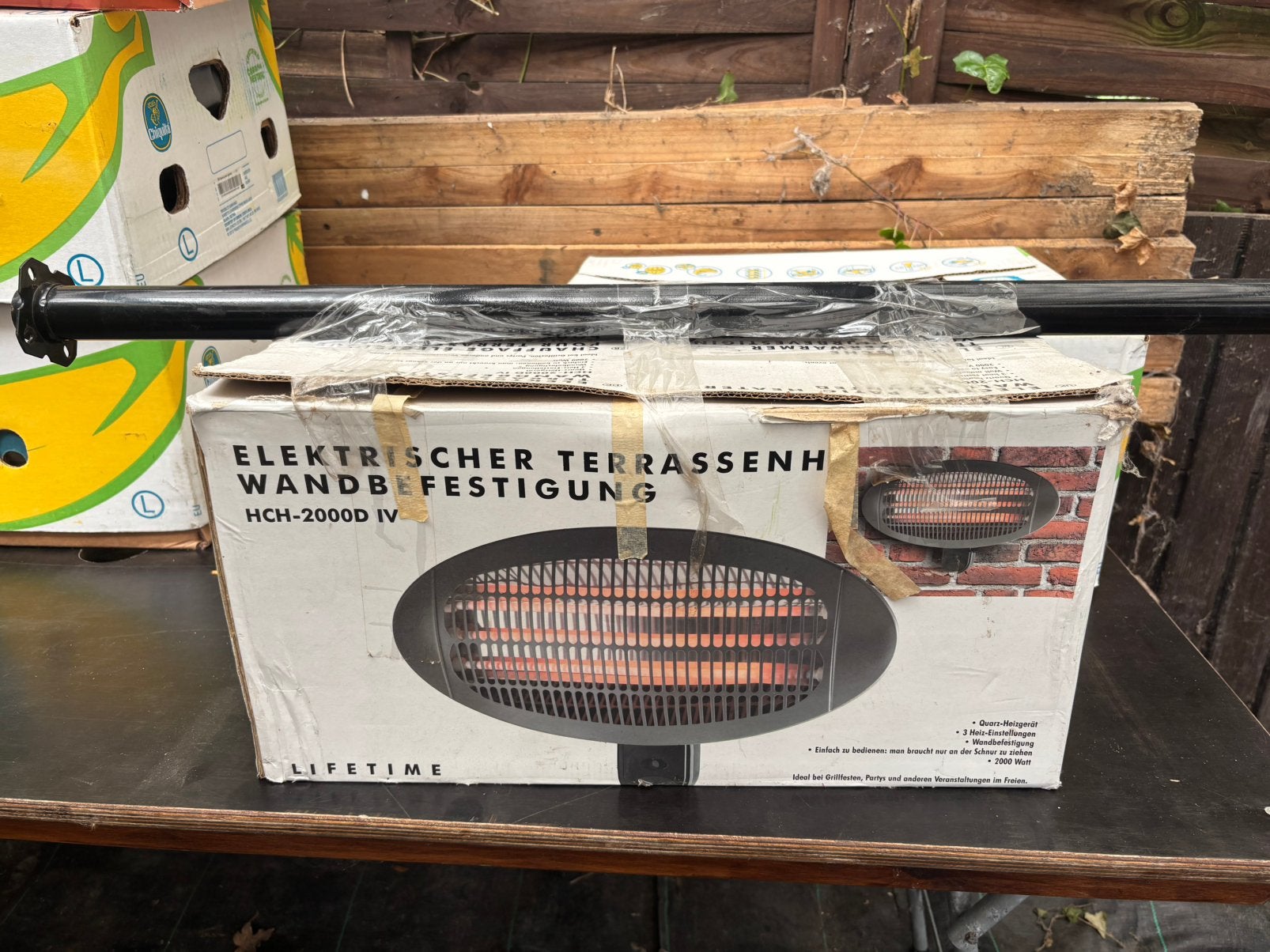 Terrasverwarmer, Tuin en Terras, Terrasverwarmers, Ophalen, Zo goed als nieuw
