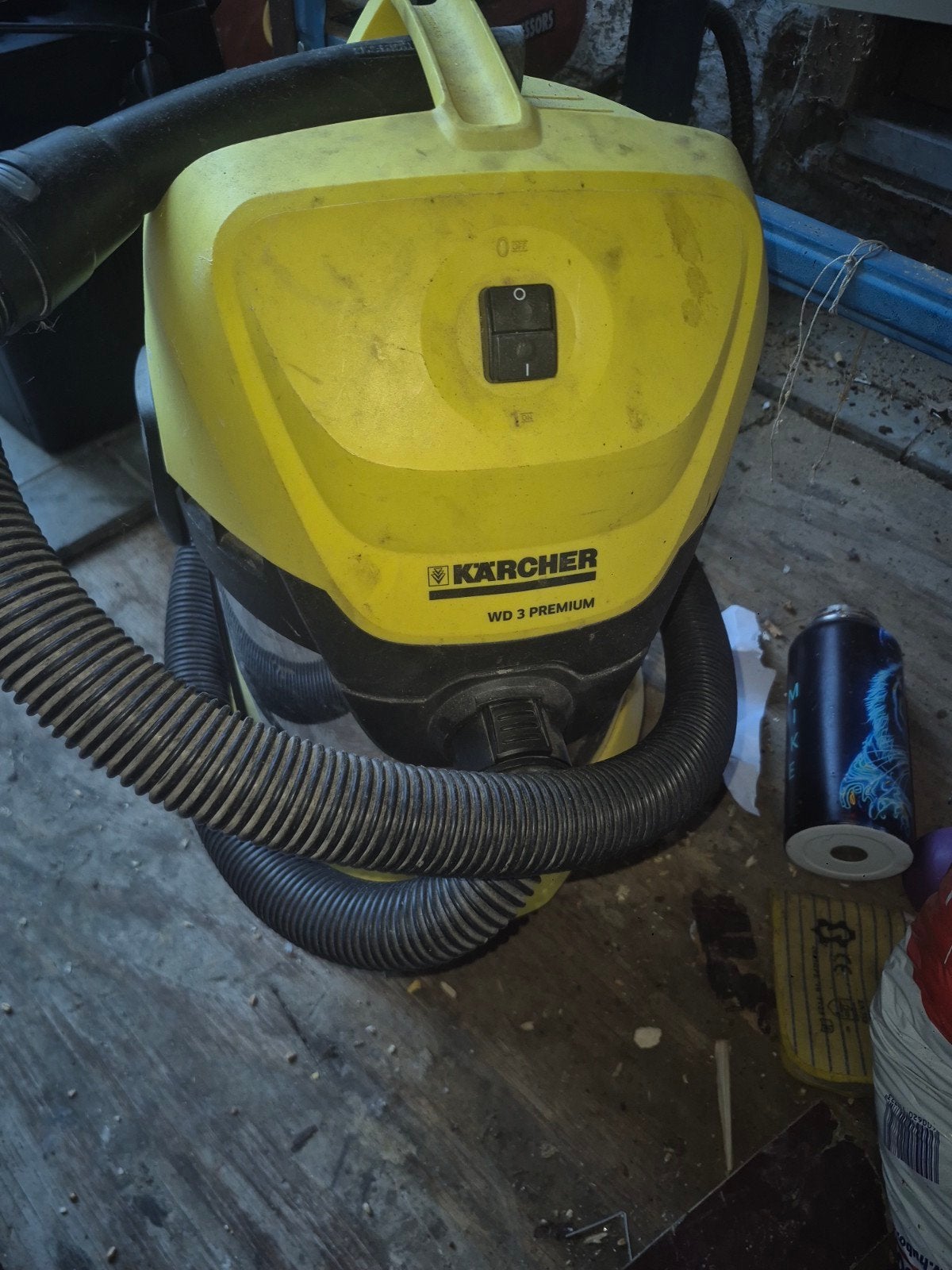 karcher alleszuiger, Ophalen