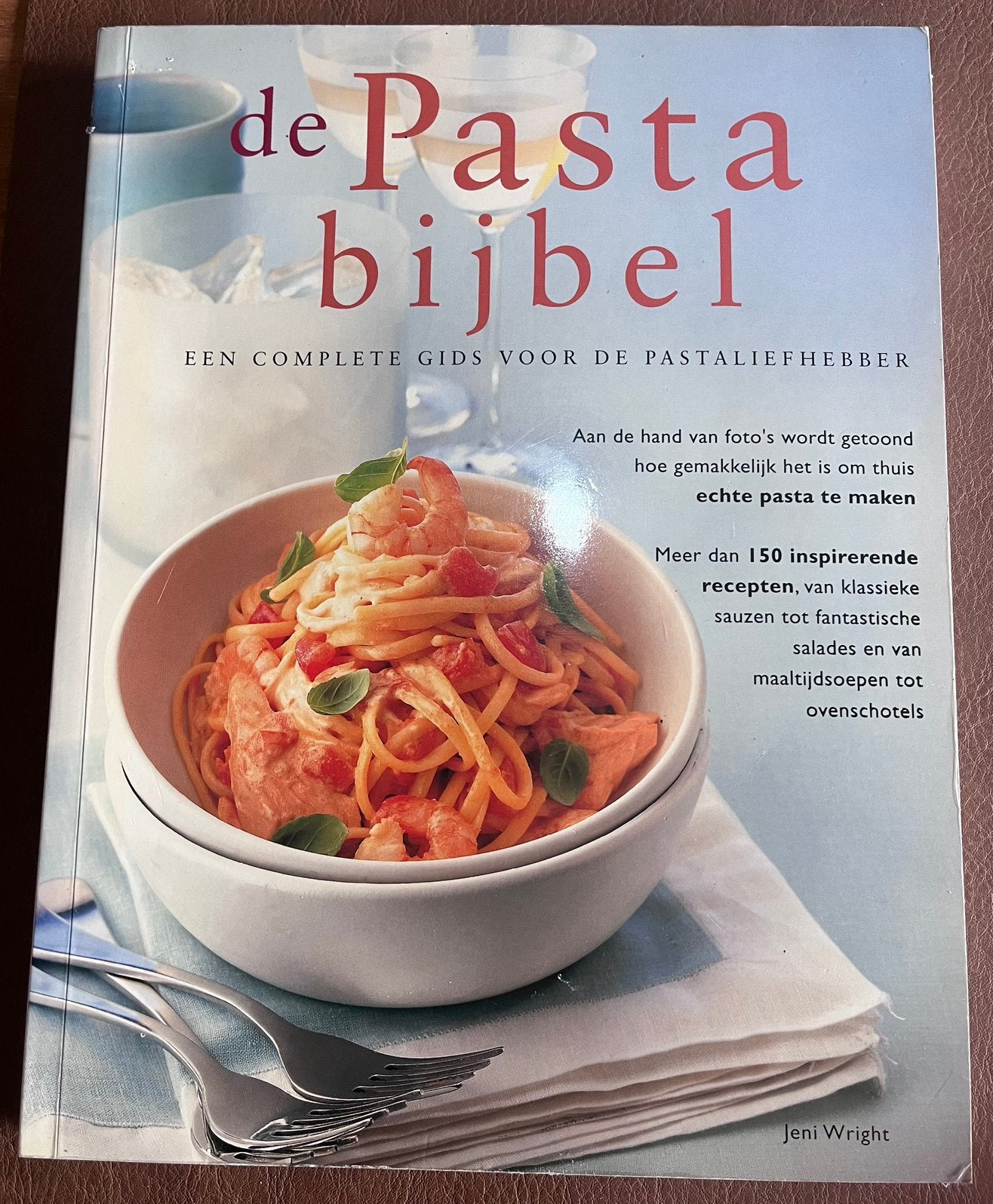 Kookboek  - De pastabijbel  - Jeni Wright, Boeken, Ophalen of Verzenden, J. Wright