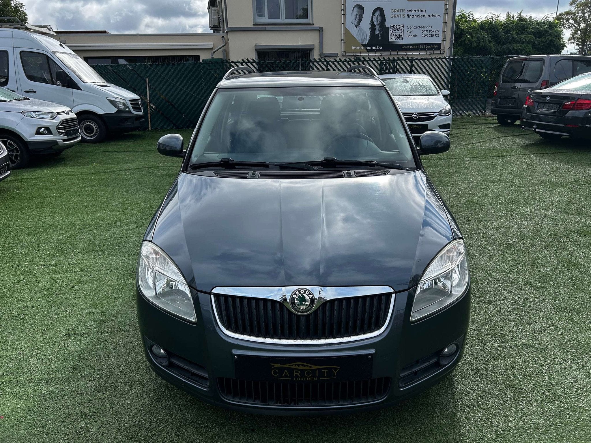 Skoda Fabia SW 1.4i Ambiente  AIRCO  PARKEERSENSOR 12, Argent ou Gris, Achat, 63 kW, Entreprise